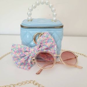 Mini Blue Purse Pack